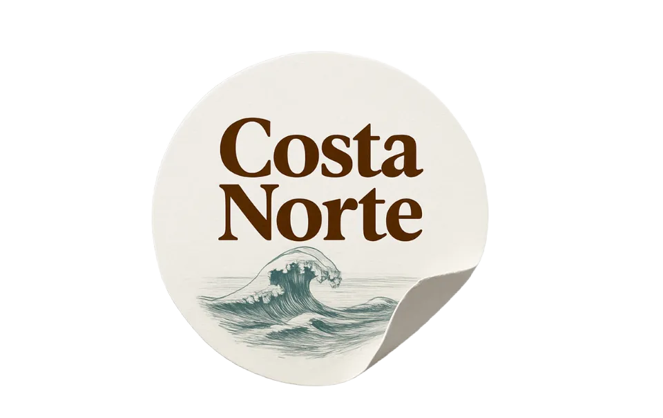 Etiquetas de Cera, Etimex Digital, Etiqueta de color, rollo de etiquetas de color blanco de la marca Costa norte
