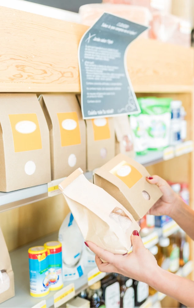 Etiquetas de Alimentos, Etimex Digital, Etiqueta de color, Etiquetas para Alimentos saludables en cualquier superficie.