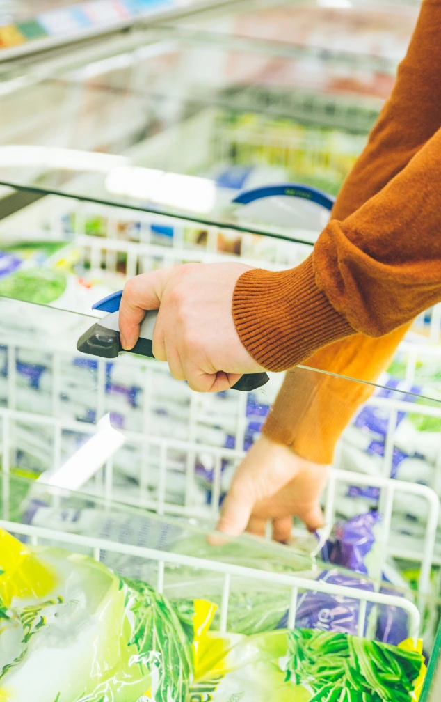 Etiquetas de Alimentos, Etimex Digital, Etiqueta de color, Etiquetas para productos congelados y refrigerados.