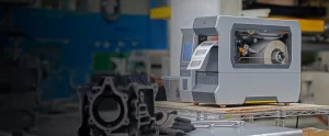 Impresora Zebra, industrial para fabricacion de etiquetas en una linea de producción, Fabricante: Etimex Digital en Mexico.