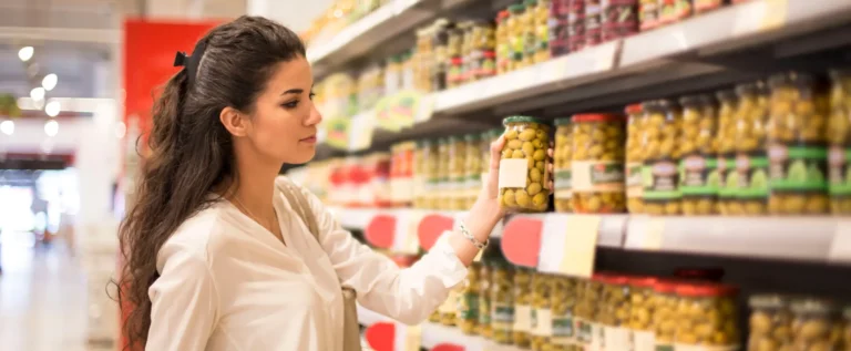 etiquetas en la industria alimentaria