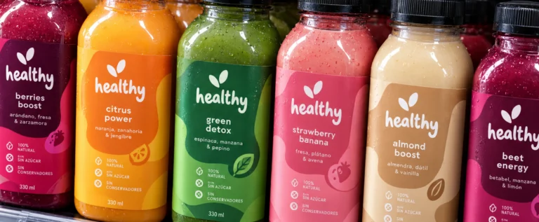 Etiquetas para productos saludables